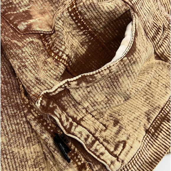 POL Rock & Roll Studded Corduroy Jacket Jupiter Gold - Picture 6 of 13